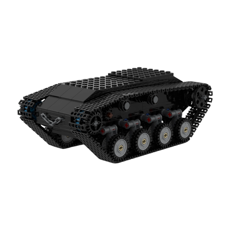 Outdoor Adventure Vehicles - Tracked Off Roader MOC Building Blocks