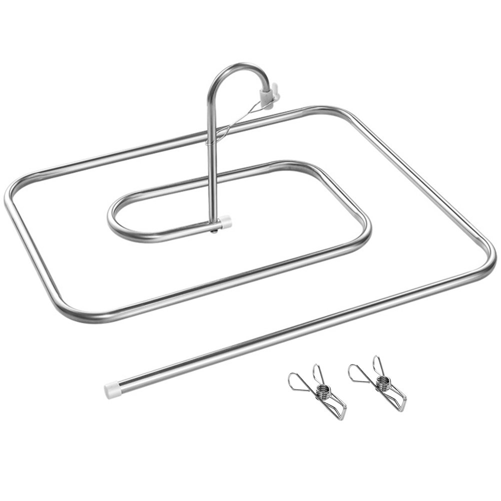 Space Blanket Heavy - 1Set Stainless Steel Spiral Quilt Rack