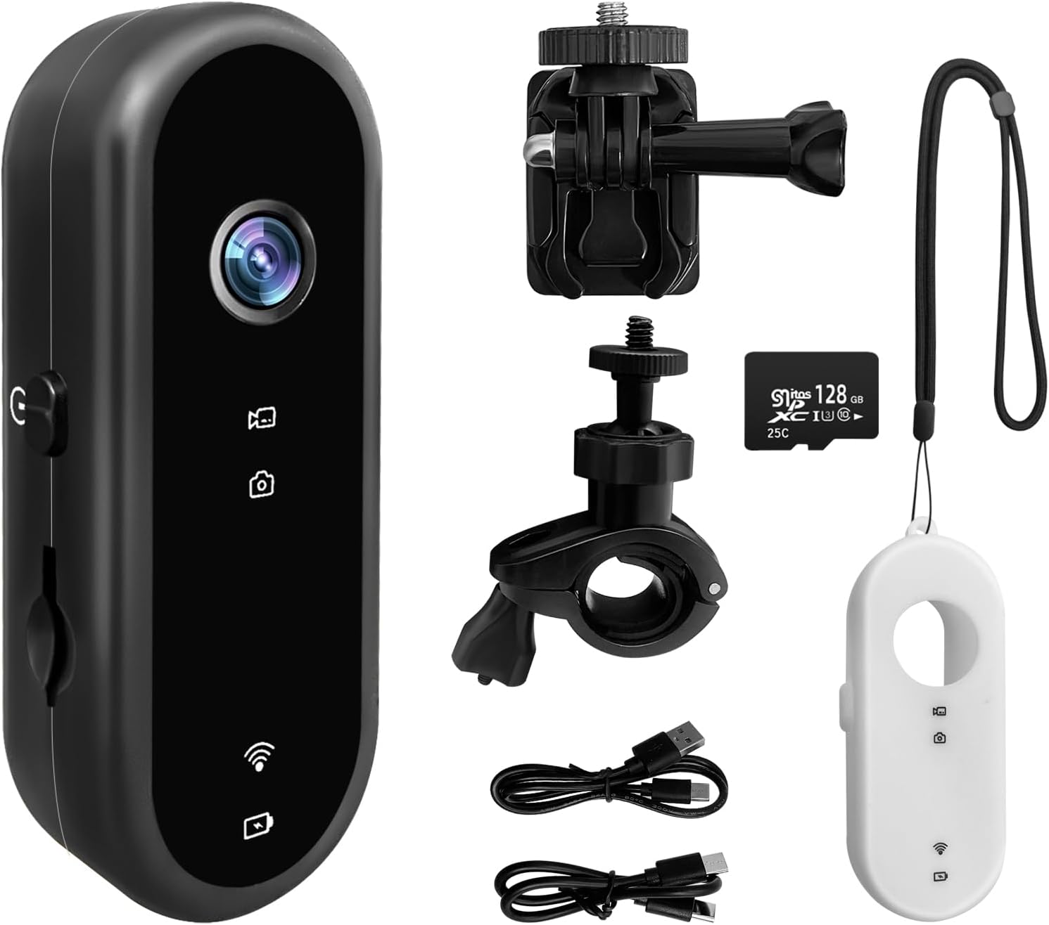 Outdoor Adventure Video - Mini WiFi Action Camera 1080P, Portable