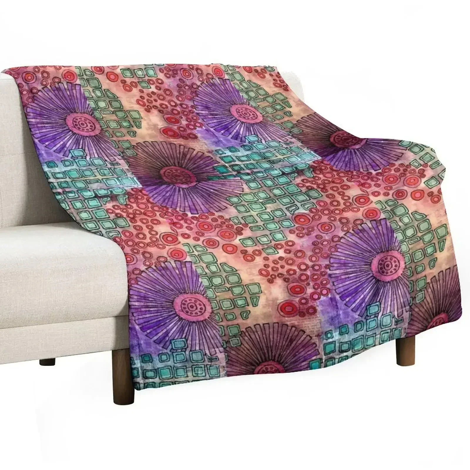 Space Blanket Heavy - Head Space Throw Blanket Fashion Sofas