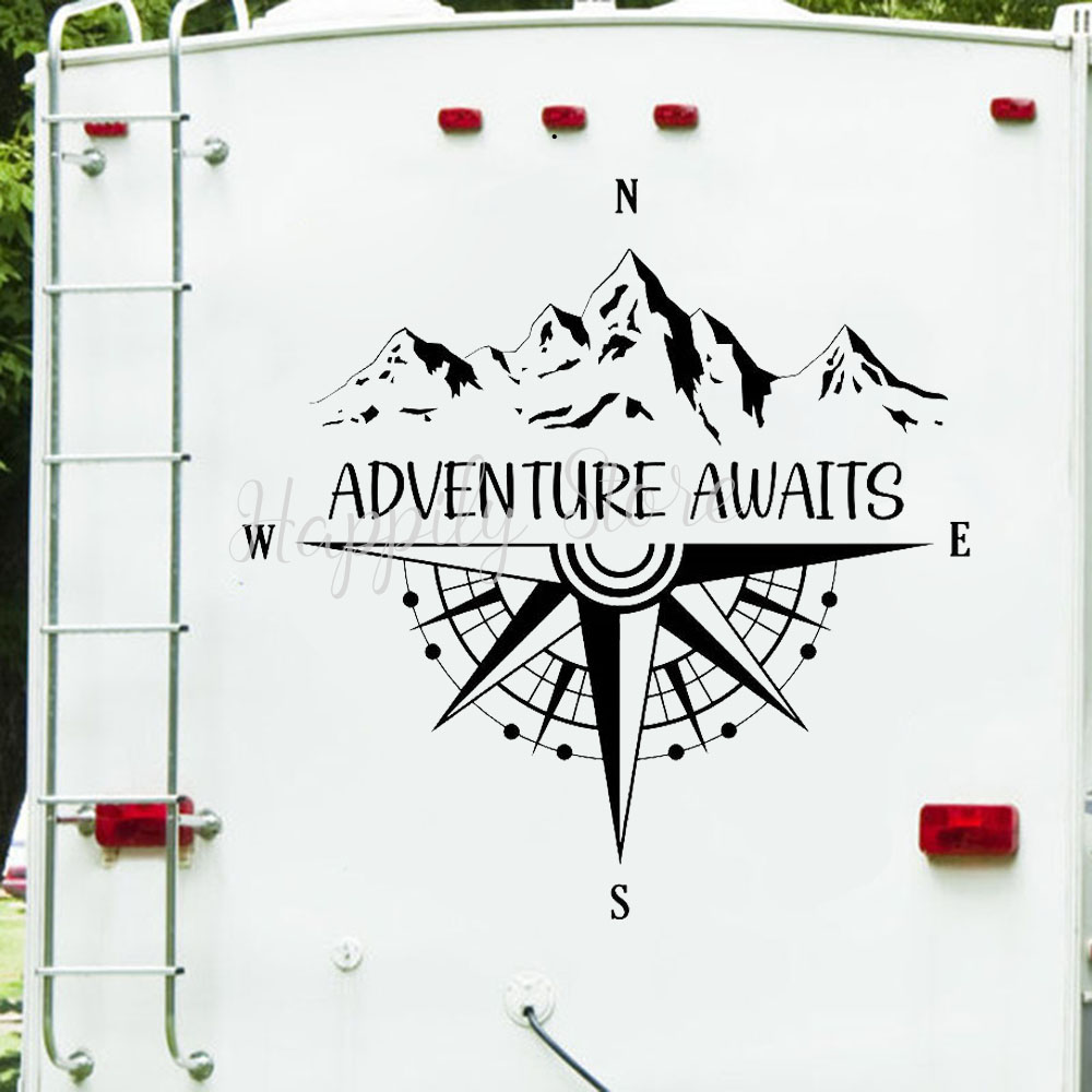 Campervan Stickers Adventure A - Outdoor Adventure Ideas review and price