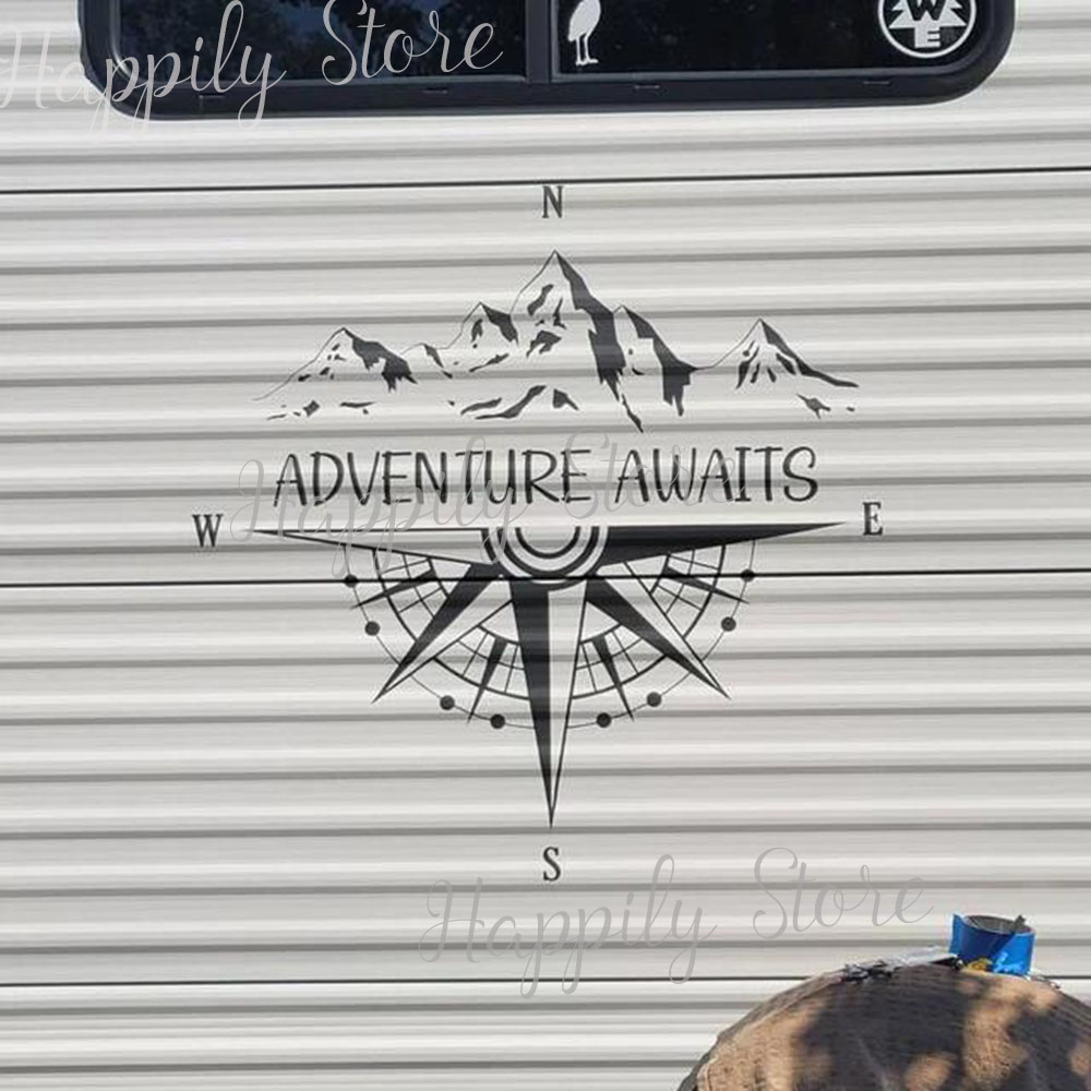 Campervan Stickers Adventure A - Outdoor Adventure Ideas review and price