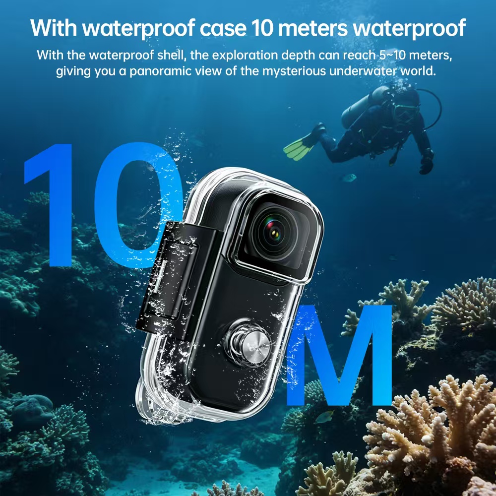Mini 4K Action Camera Hands-Fr - Outdoor Adventure Video review and price