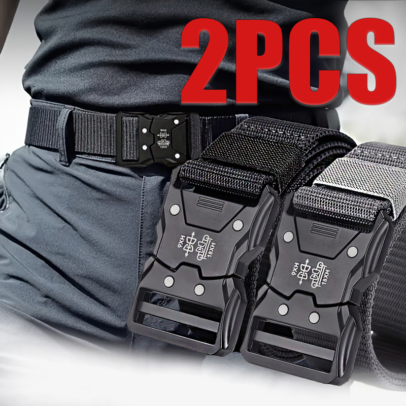 2pcs Fashion Men's Canvas Belt - Outdoor Youth Adventure review and price