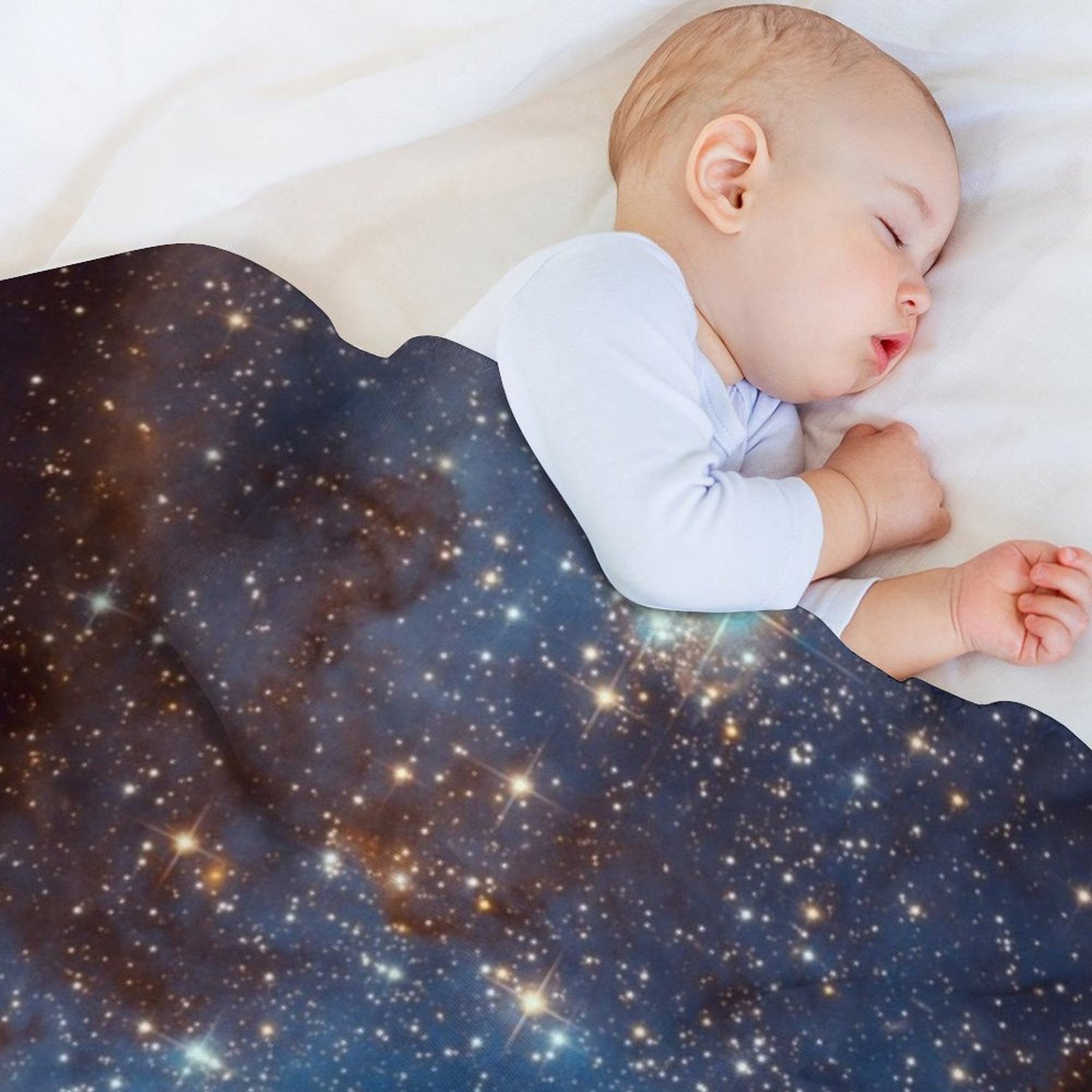 Blue Nebula Stars Space Throw  - Space Blanket Heavy review and price