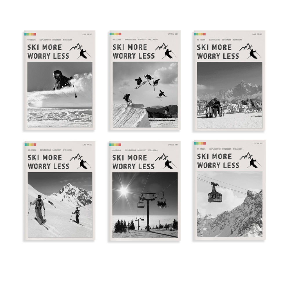 Ski More Worry Less Poster, Sk - Outdoor Adventure Ideas review and price