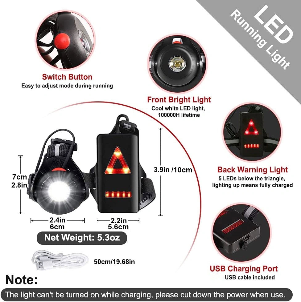 1pc Outdoor  Night Running USB - Outdoor Adventure Holidays review and price