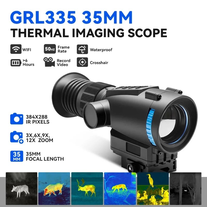 384*288 50Hz Тепловизорный при - Outdoor Adventure Video review and price