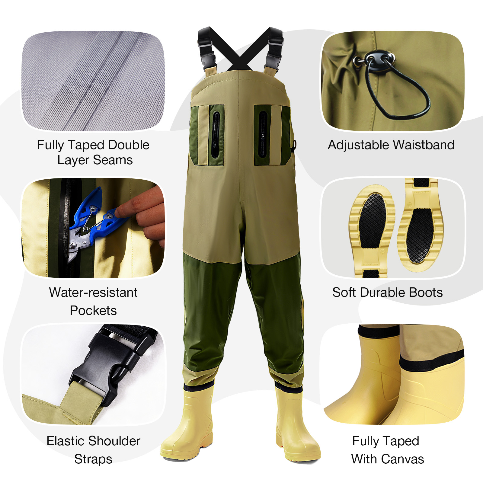 Lightweight Kids Waders - Brea - Outdoor Youth Adventure review and price