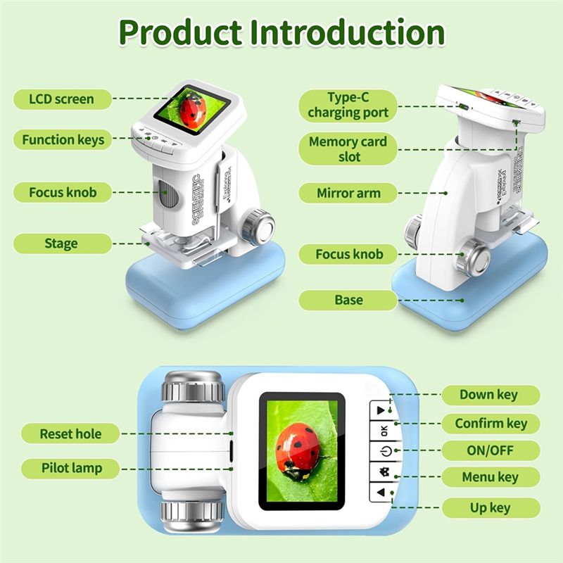 ABZL Explore Science Kids Digi - Outdoor Adventure Microscope review and price
