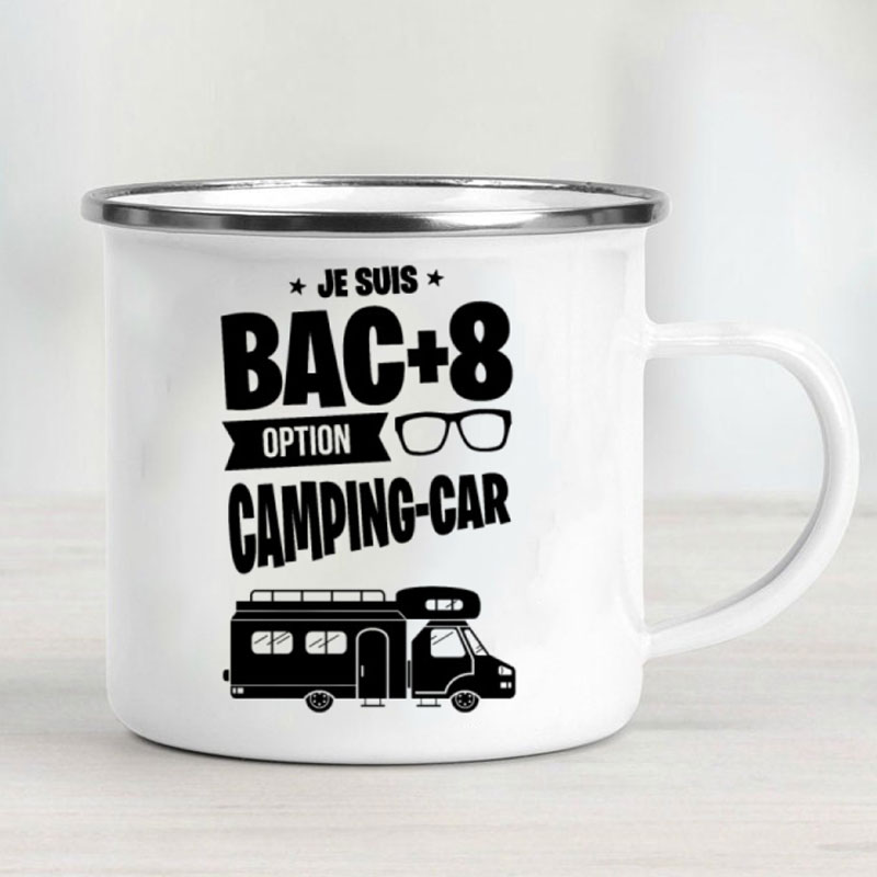 Camping Car Enamel Mug Adventu - Outdoor Adventure Ideas review and price
