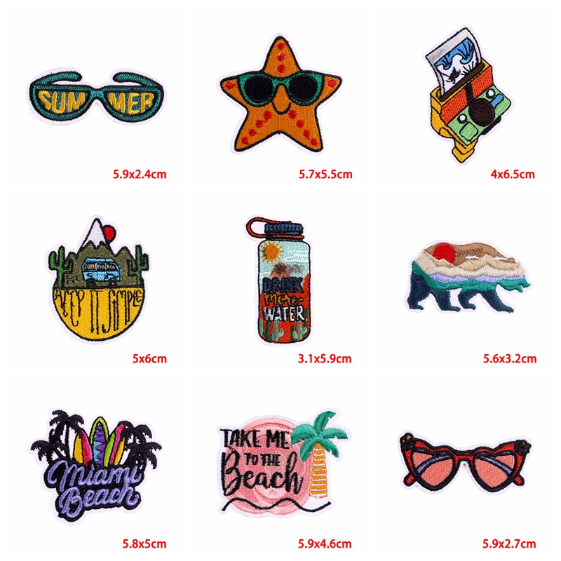 10PCS Iron On Patches Outdoor  - Outdoor Adventure And Travel Show review and price