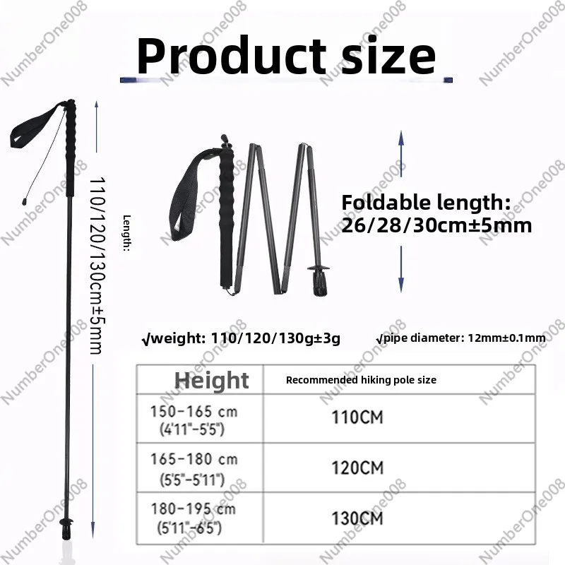 Ultra-Light Carbon Fiber Foldi - Trekking Pole Carbon review and price