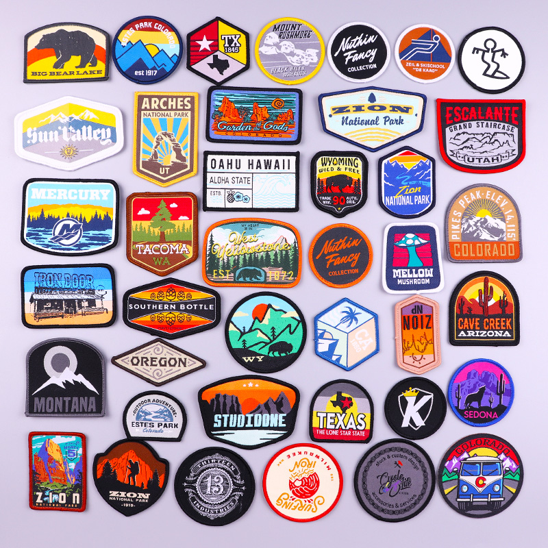 Outdoor Travel Patch Mountain  - Outdoor Adventure And Travel Show review and price
