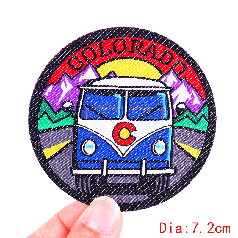 Outdoor Travel Patch Mountain  - Outdoor Adventure And Travel Show review and price