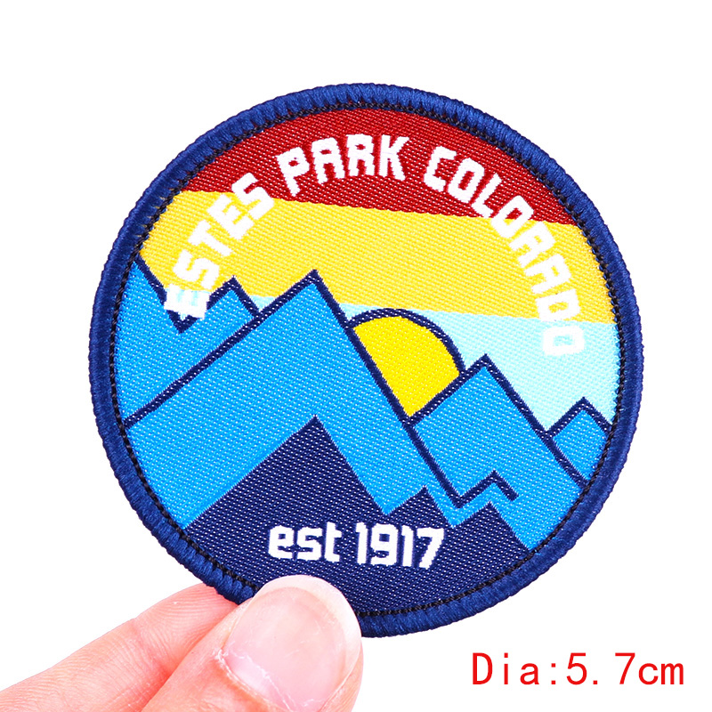 Outdoor Travel Patch Mountain  - Outdoor Adventure And Travel Show review and price