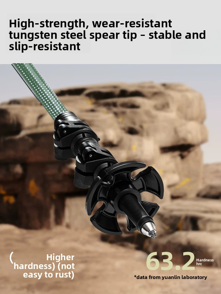 Professional 3K Carbon Fiber T - Trekking Pole Carbon review and price