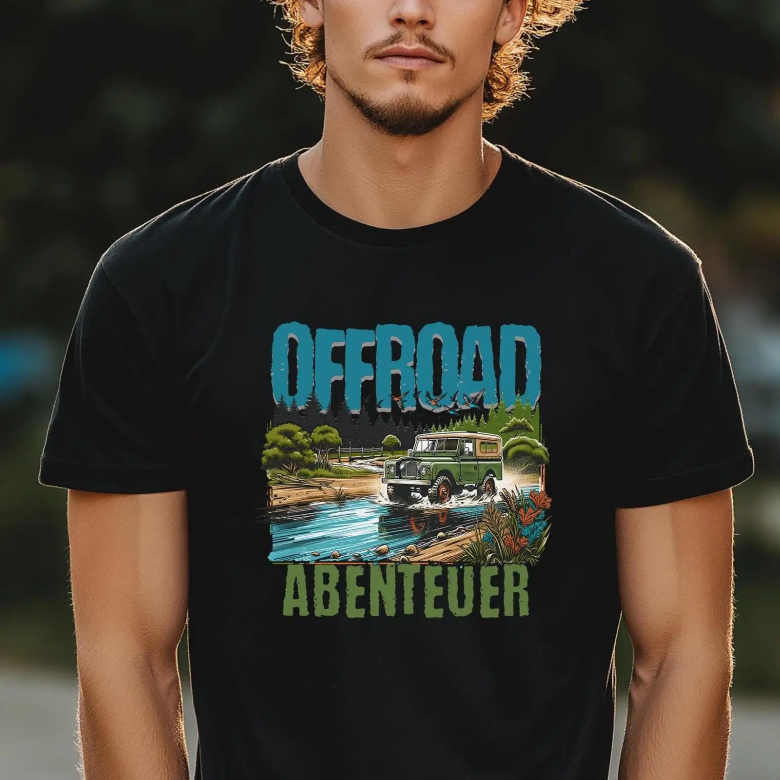 Men's Offroad Abenteuer T Shir - Outdoor Adventure Vehicles review and price