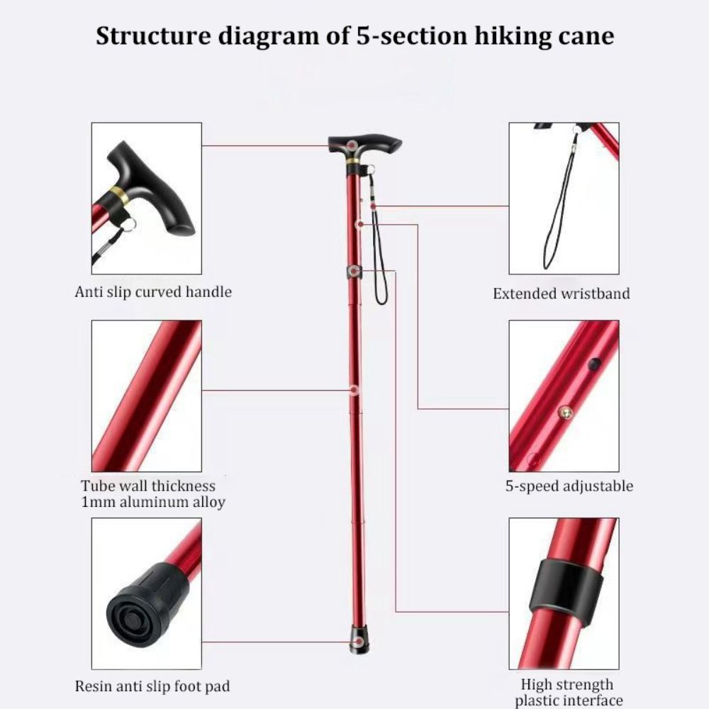 Telescopic Trekking Stick Stre - Trekking Pole Carbon review and price